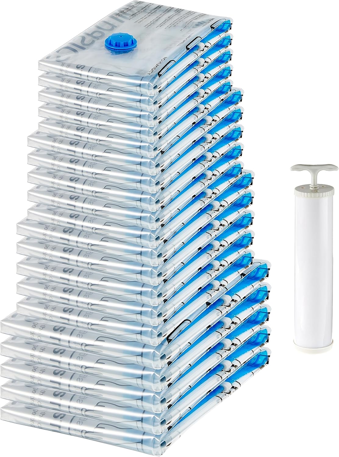 Bolsas de almacenamiento comprimibles al vacío